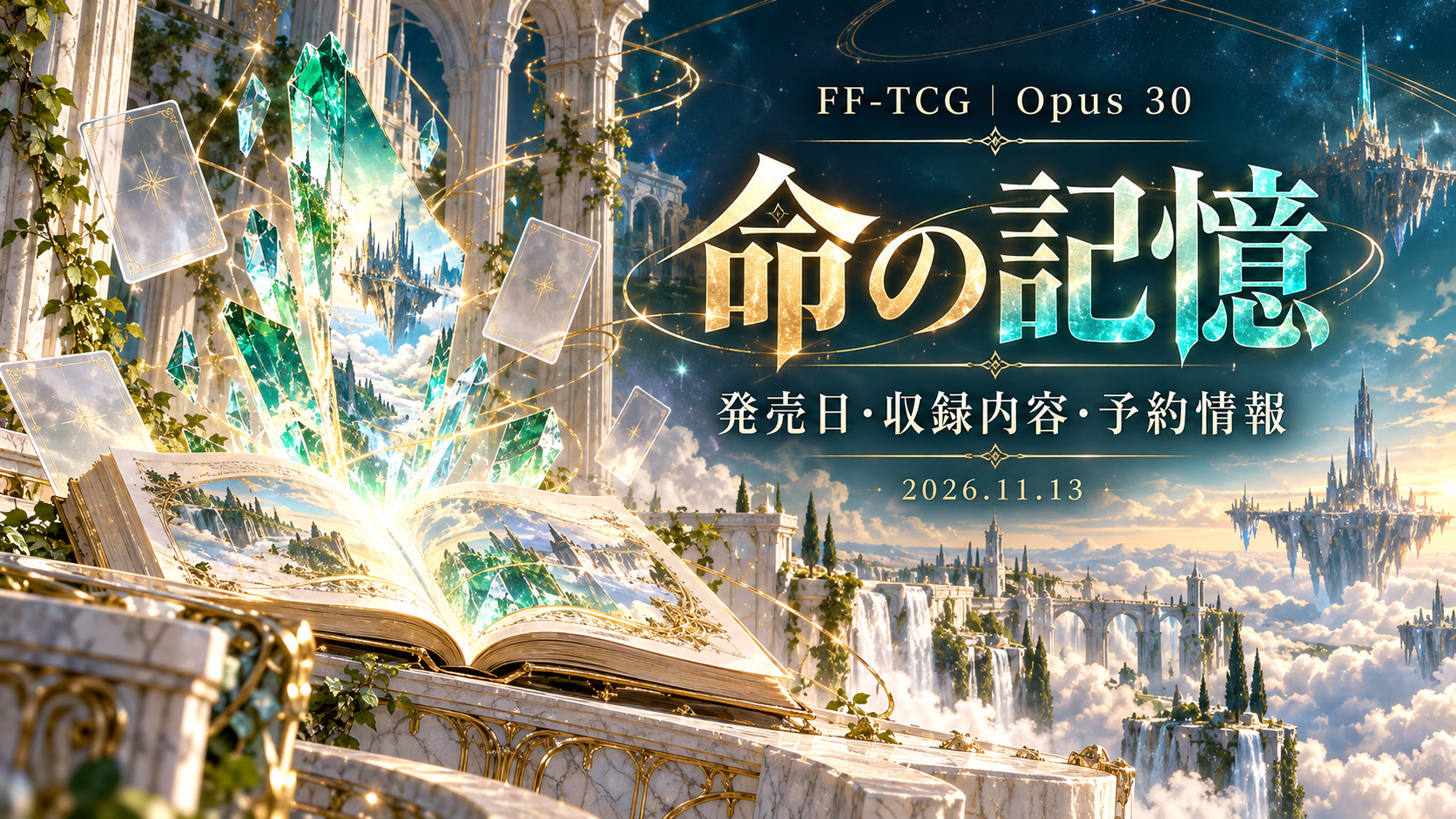 【FF-TCG】命の記憶｜発売日・収録カード・予約情報・プレリリースの記事へ